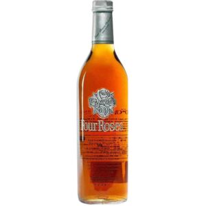 Four Roses Super Premium bourbon bottle Japanese market exclusive Kentucky straight bourbon whiskey elegant label