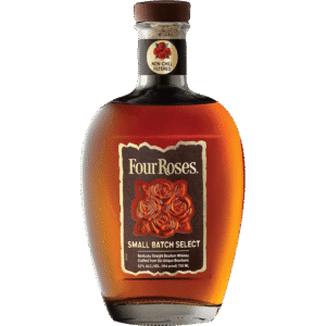 Four Roses Small Batch Select Bourbon bottle Kentucky straight bourbon whiskey premium label small batch blend