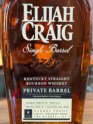 Alternative view of Elijah Craig Barrel Proof - Bourbon Concierge Single Barrel - 120.8pf