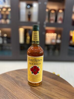 Four Roses Vintage 6 year Bourbon 1980s bottle Kentucky straight bourbon whiskey rare old label collectible