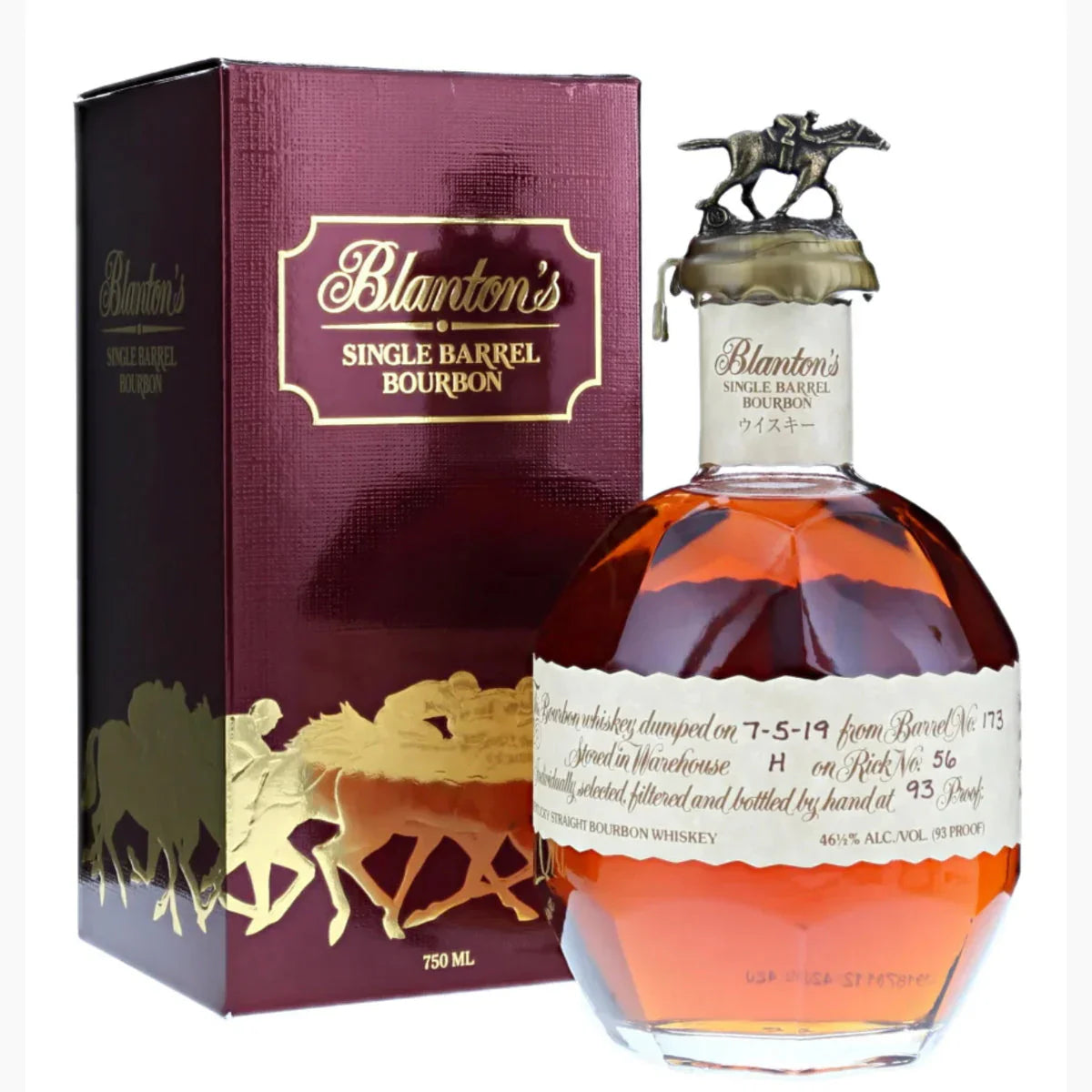 buy Blanton's Red bourbon online, order Blanton's Red Takara edition, Blanton's Red for sale, shop Blanton's red label bourbon, Blanton's Red supplier Japan edition, Blanton's Red vs Gold explained, what is Blanton's Red bourbon edition, single barrel bourbon export differences, Blanton's Red tasting notes profile