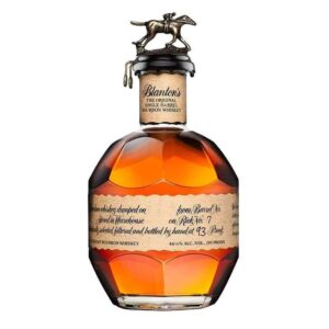 Blanton's Original Single Barrel Bourbon 750ml bottle featuring premium Kentucky straight bourbon with iconic horse stopper and collectible design.