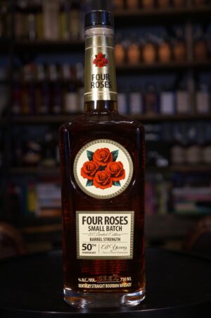 Four Roses Al Young Anniversary bourbon bottle 50th anniversary limited edition small batch Kentucky whiskey