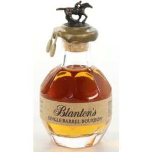 Blanton's Miniature Bourbon 50ml bottle small single barrel Kentucky bourbon whiskey with signature design