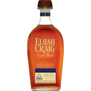Elijah Craig 2025 PGA Commemorative Edition Small Batch Bourbon bottle Kentucky straight bourbon whiskey special release label
