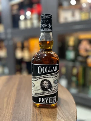 Dollar Fever Heaven Hill Export bourbon bottle vintage Kentucky straight bourbon whiskey export label collectible