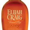 Elijah Craig Toasted Rye Whiskey bottle toasted barrel American rye whiskey premium label Heaven Hill Distillery