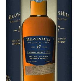 Heaven Hill Heritage Collection 17 Year Old Barrel Proof Bourbon bottle Kentucky straight whiskey premium aged release