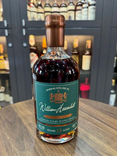 William Heavenhill 4th Edition 15 Year Old Cask Strength 105.4 proof bourbon bottle Kentucky straight whiskey premium release